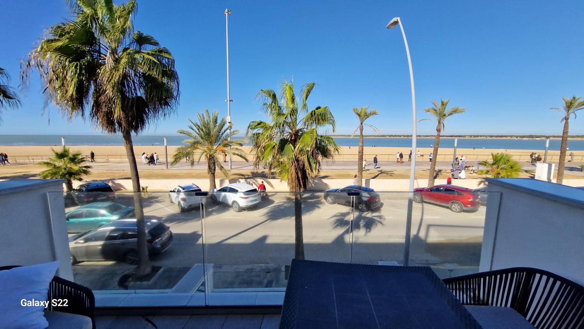 Апартаменты Boutelou Playa Con Vistas Al Mar Санлукар-де-Баррамеда Экстерьер фото